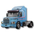 Brinquedo Caminhão Scania de Controle Remoto + Carreta de Brinde