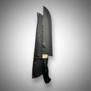 Faca Rambo + Baú de Madeira e Personalização Grátis