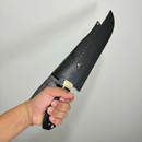 Faca Rambo + Baú de Madeira e Personalização Grátis