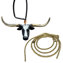 Enfeite Retrovisor Boi Long Horn