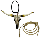 Enfeite De Retrovisor Long Horn + Mini Laço