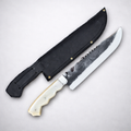 Faca Rambo + Baú de Madeira e Personalização Grátis