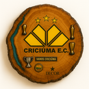 Tábua de Churrasco Personalizada - Criciúma + Kit Churrasqueiro