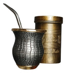 Kit Chimarrao Cuia Polipropileno Bomba Inox Luxo 500gv