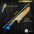 Tábua de Churrasco Personalizada - Cruzeiro + Kit Churrasco Personalizado