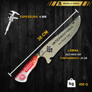 Tábua de Churrasco Personalizada - Internacional + Kit Churrasco Personalizado